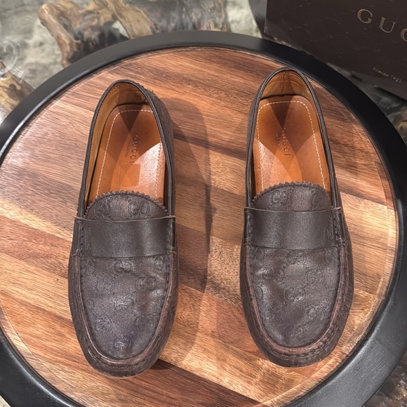 Logo leather drivers - Picture 5 of 7